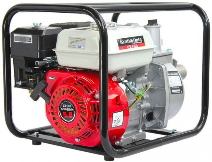 Motopompa benzina 4timpi 6.5CP + 2 x furtun 20m 2 toli +ulei motor (TA551+2FA+U) [7]
