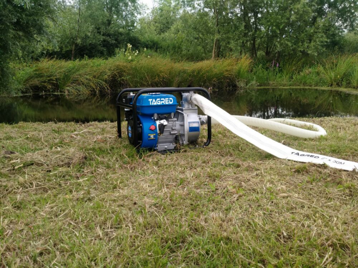 Motopompa benzina 4timpi 6.5CP + 2 x furtun 20m 2 toli +ulei motor (TA551+2FA+U) [18]