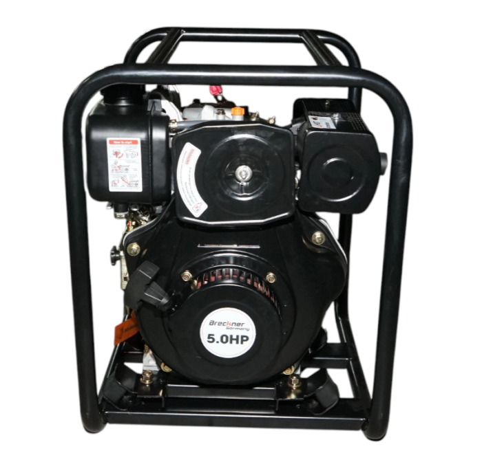 Motopompa diesel 5CP 2 toli 36m3/h absorbtie 8m refulare 25m motor 227cc DISUN03 (BK99859) [4]