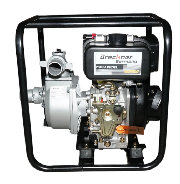 Motopompa diesel 5CP 2 toli 36m3/h absorbtie 8m refulare 25m motor 227cc DISUN03 (BK99859) [2]