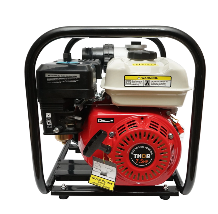 Motopompa WP30 motor tip HONDA 7.5CP, 3 toli, debit maxim 60m3/h adancime maxima 8m, inaltimea maxima 30m Thor DISDV97 (98TH071) [2]