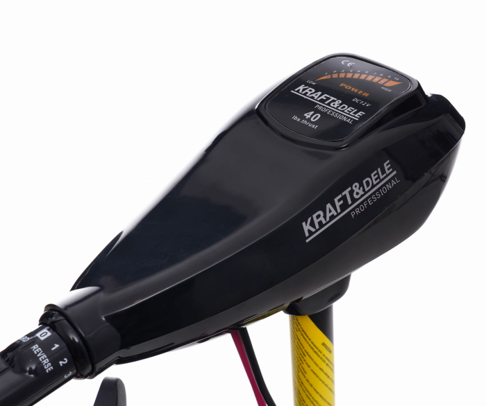 Motor electric pentru barca cu alimentare 12V si putere 50 lbs cu 5 trepte inainte si 3 trepte marsarier (KD5307) [5]