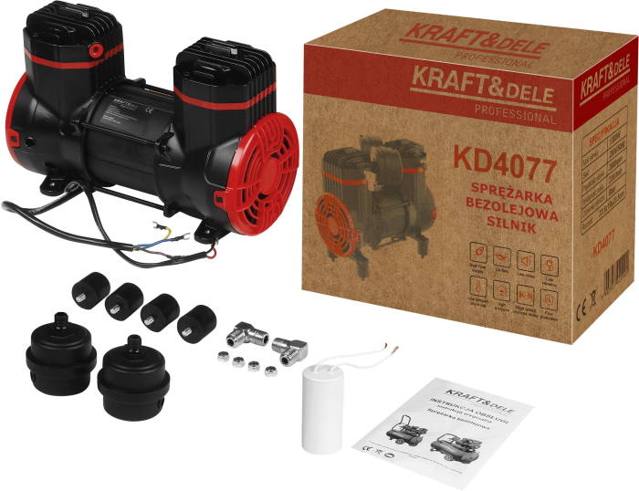 Motor compresor fara ulei 1300W 220L/min 8 bar (KD4077) [11]