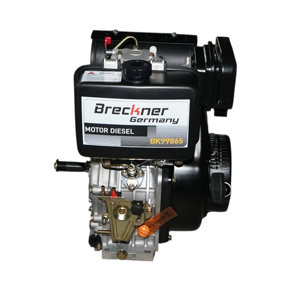 Motor diesel 13CP 192F, 498cc, turatie 3600rpm, ax rotund filetat 25.4mm, pornire DISUN09 ( BK99865) [2]