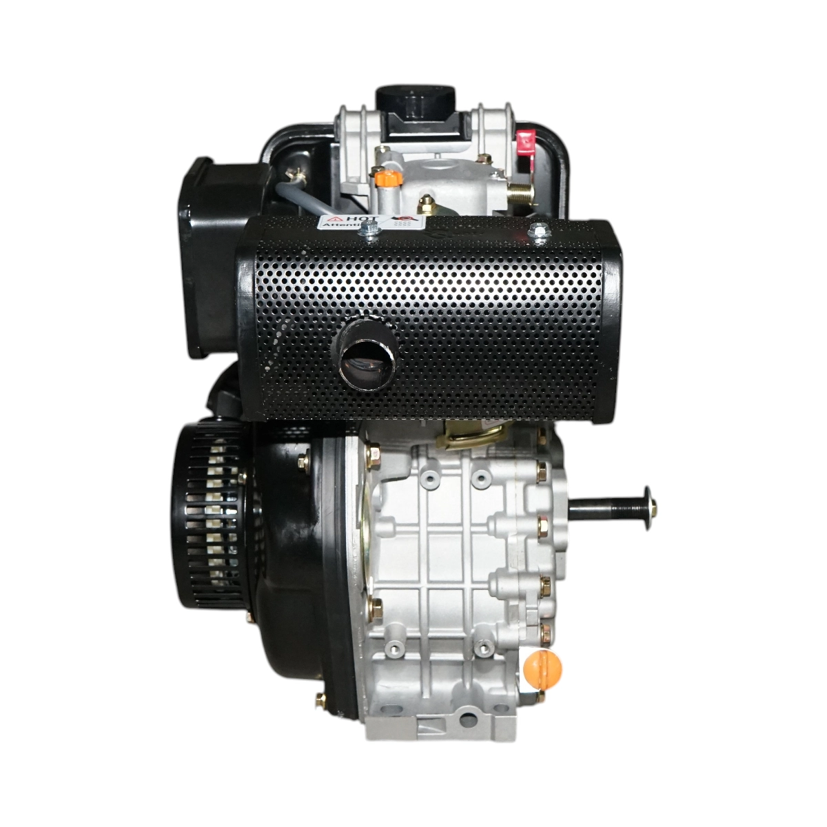 Motor diesel 5CP 173F, 247cc, turatie 3600rpm, ax rotund filetat 19.05mm, pornire sfoara DISUN06 (BK99862) [2]