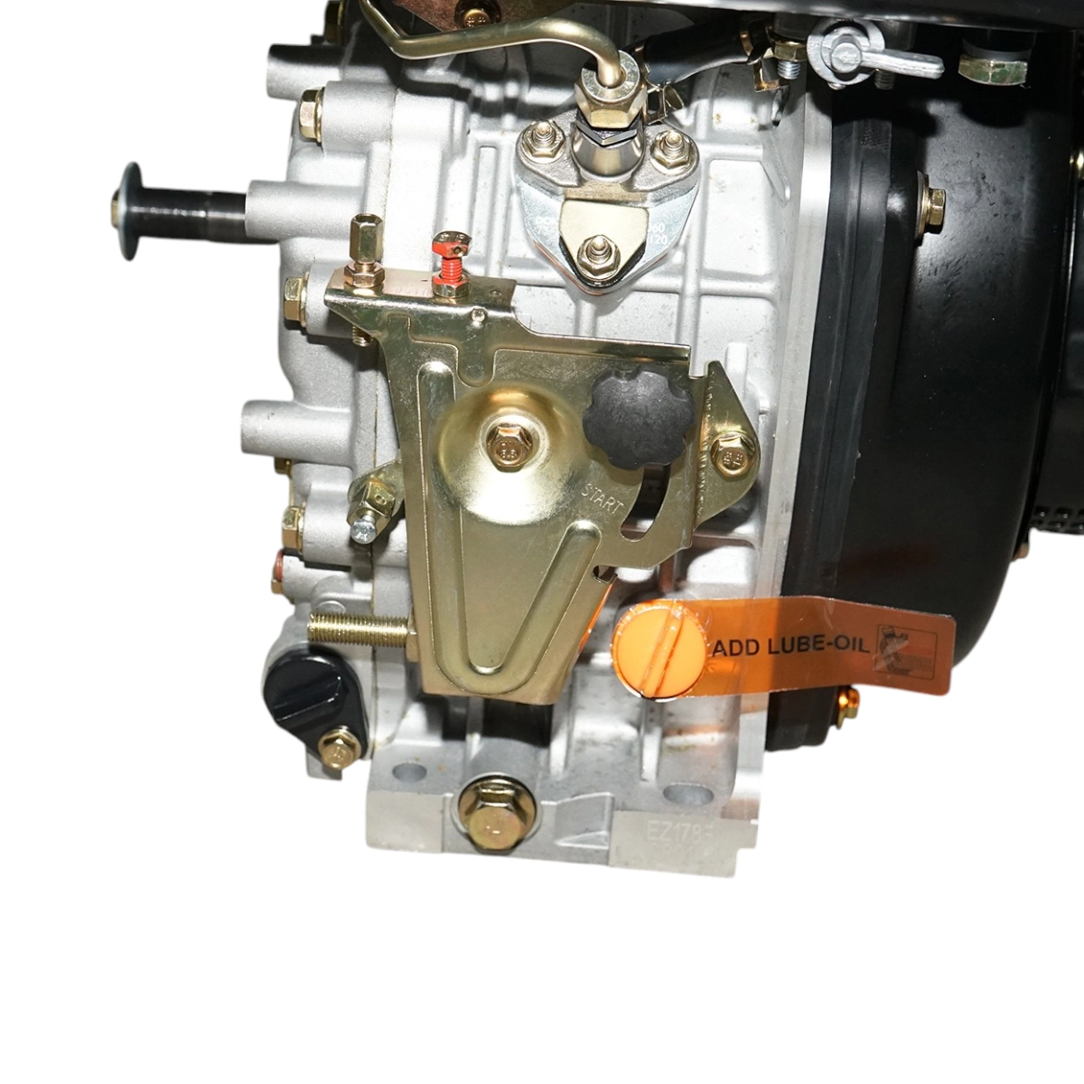 Motor diesel 7CP 178F, 296cc, turatie 3600rpm, ax rotund filetat 19.05mm, pornire sfoara DISUN07 (BK99863) [6]