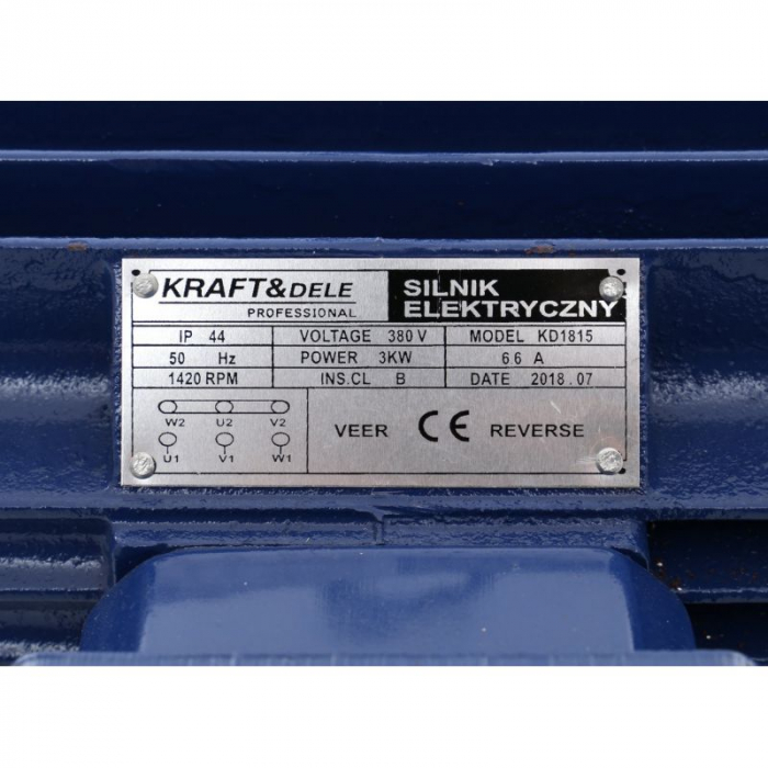 Motor electric 3kW trifazat 380V 400V 1420rpm trifazic (KD1815) [4]
