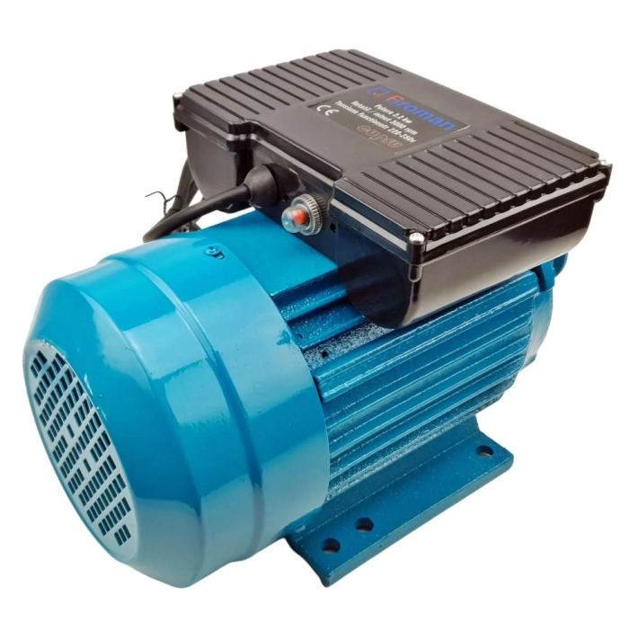 Motor electric 4kW 4000W monofazat 220V 3000rpm (BRM02507) [2]