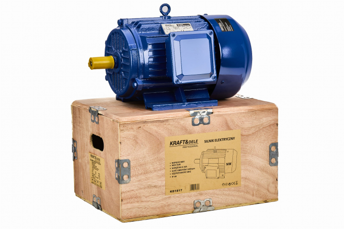 Motor electric 4kW trifazat 380V 400V 1440rpm trifazic (KD1817) [13]