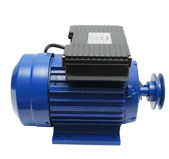 Motor electric monofazat 1100W 220V cu protectie termica stator 130x90mm 2800rpm (DISPK61) [2]