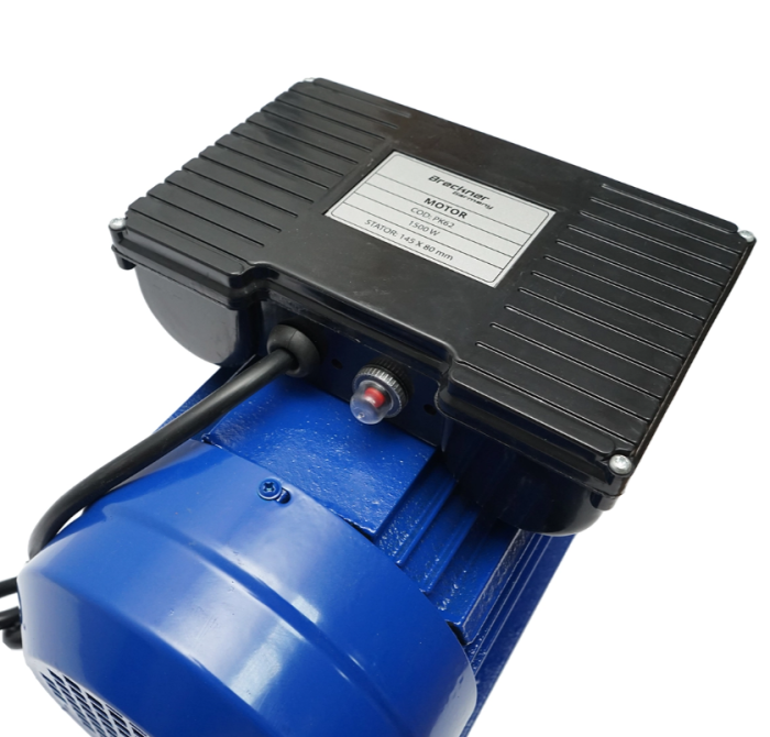 Motor electric monofazat 1500W 220V cu protectie termica stator 145x80mm 2800rpm (DISPK62) [5]