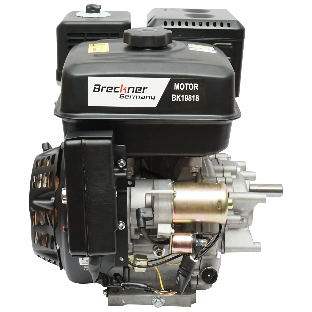 Motor pe benzina 13CP, 4 timpi, ax cu pana 25mm pornire cheie/sfoara, reductor priza (BK19818) [3]