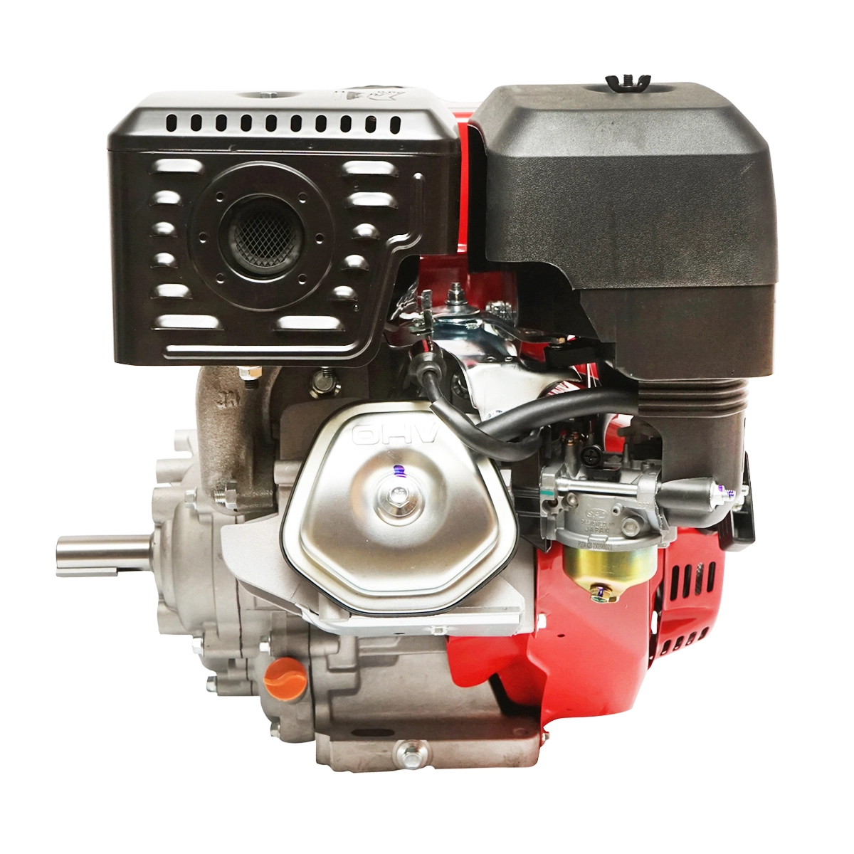 Motor pe benzina 13CP, 4 timpi, ax cu pana 25mm pornire cheie/sfoara, reductor priza (DISLH02) [5]