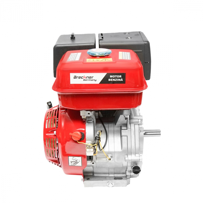 Motor pe benzina 13CP + fulie dubla ax cu pana 25mm + ulei 4 timpi DISGM23 (BK19819+F+U) [9]