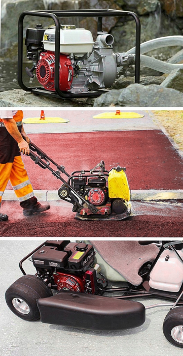 Motor pe benzina 4 timpi 6.5CP ax cu pana 20mm (V60253) [2]