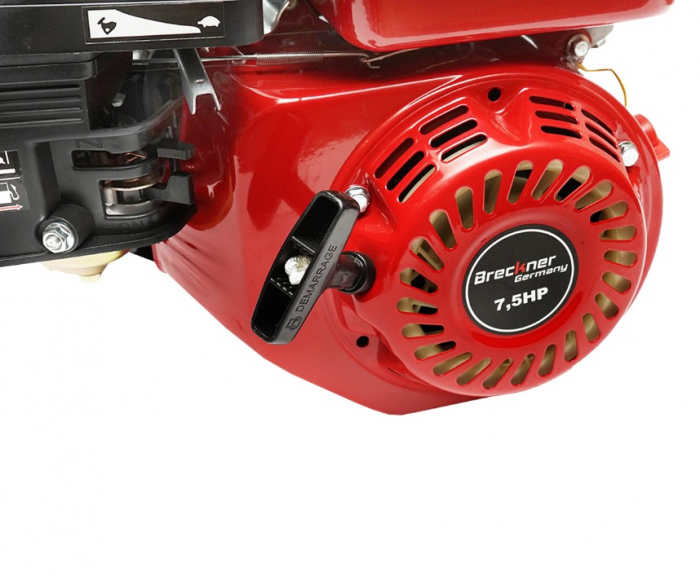 Motor pe benzina 7.5CP + fulie ax cu pana 20mm + ulei 4 timpi DISFB96 (BK19816+F+U) [5]