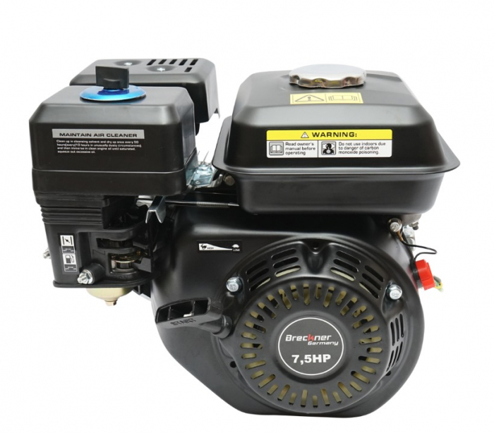 Motor pe benzina 7.5CP + fulie ax cu pana 20mm + ulei 4 timpi DISFB96 (BK19816+F+U) [9]