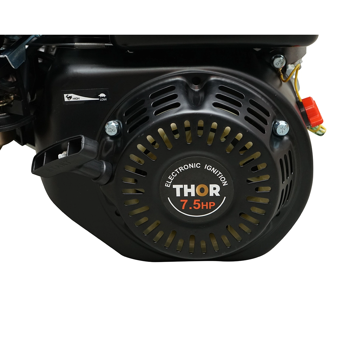 Motor pe benzina 4 timpi 7.5CP + fulie ax cu pana 20mm 212cc DISPG81 (40TH207) [6]