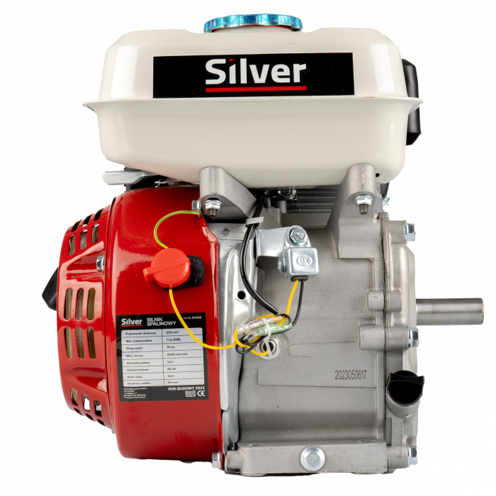 Motor pe benzina 4 timpi 7CP ax 20mm (S11330) [2]