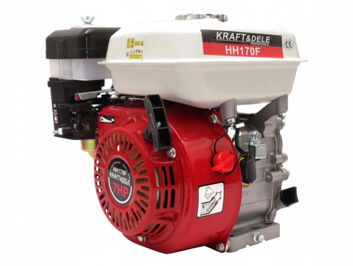 Motor pe benzina 7CP + fulie ax cu pana 20mm + ulei 4 timpi (KD1825+F+U) [2]