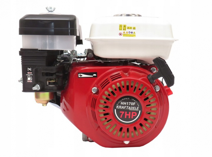 Motor pe benzina 7CP + fulie ax cu pana 20mm + ulei 4 timpi (KD1825+F+U) [5]