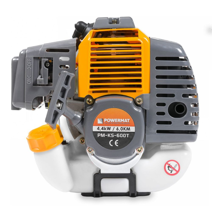 Motor pentru motocoasă pe benzină 49 cm³, 6 CP, 2 timpi, ambreiaj centrifugal, carburator MIDORI, 11.000 rpm (PM-KS-600T-SI) [5]