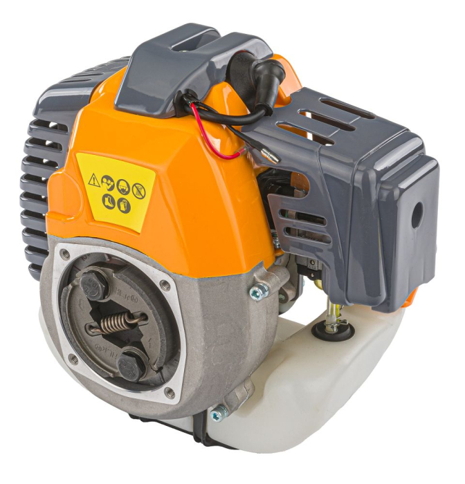 Motor pentru motocoasă pe benzină 49 cm³, 6 CP, 2 timpi, ambreiaj centrifugal, carburator MIDORI, 11.000 rpm (PM-KS-600T-SI) [2]
