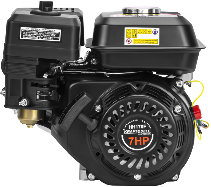 Motor termic 7 CP cu arbore 20 mm pentru utilaje si echipamente (KD638) [2]