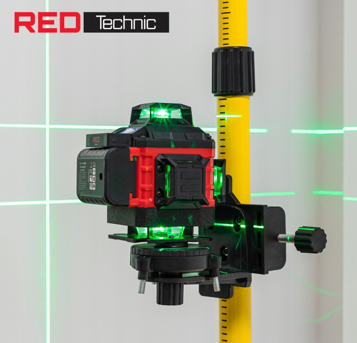 Nivela laser 360grade rotativ incrucisat 40m 16 linii + suporti si geanta (RTPLK0036) [25]