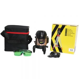 Nivela laser rotativ incrucisat  40m 5 linii cu trepied si carcasa uz exterior (TL3) [6]