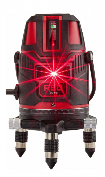 Nivela laser rotativ incrucisat 40m + suport si carcasa (RTPLK0037) [2]