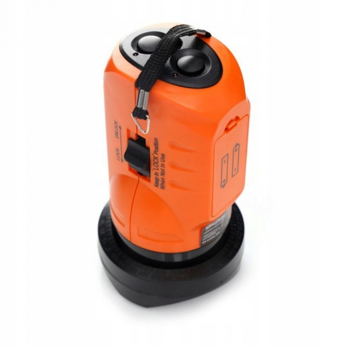 Nivela laser rotativ incrucisat 5m + trepied carcasa ochelari (KD10309) [3]