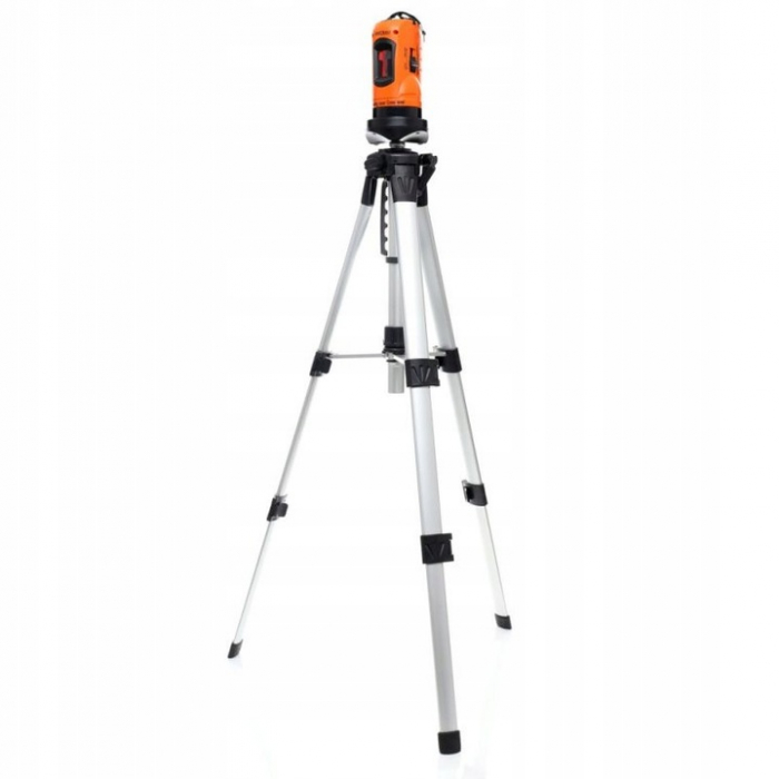 Nivela laser rotativ incrucisat 5m + trepied carcasa ochelari (KD10309) [6]