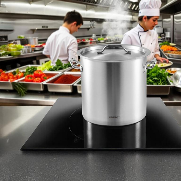 Oala inalta volum mare 33 l din otel inoxidabil 35 cm (KH-1964) [8]