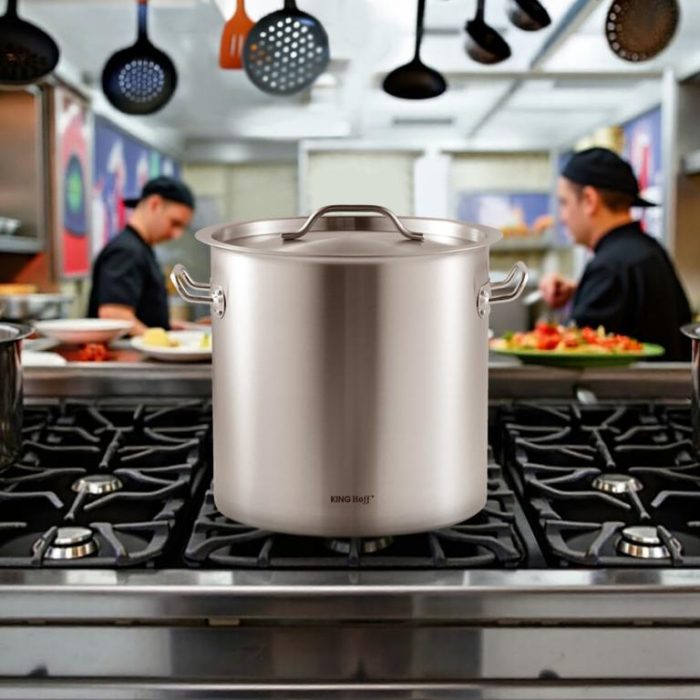 Oala pentru fierbere din otel inoxidabil, diametru 28 cm, capacitate 17 l (KH-1961) [12]