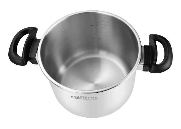 Oala sub presiune inox 8L 22 cm cu 7 sisteme de siguranta pentru gatit rapid (KD4299) [8]