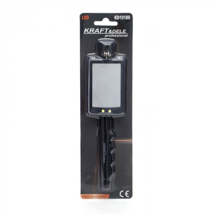 Oglinda inspectie cu brat telescopic articulat lumina LED (KD10189) [10]