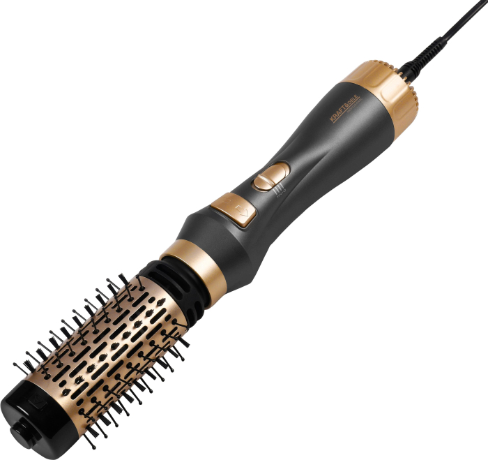 Ondulator uscator par 1400W perie rotativa accesorii interschimbabile 40mm 50mm coafare 2in1 (KD4396) [7]