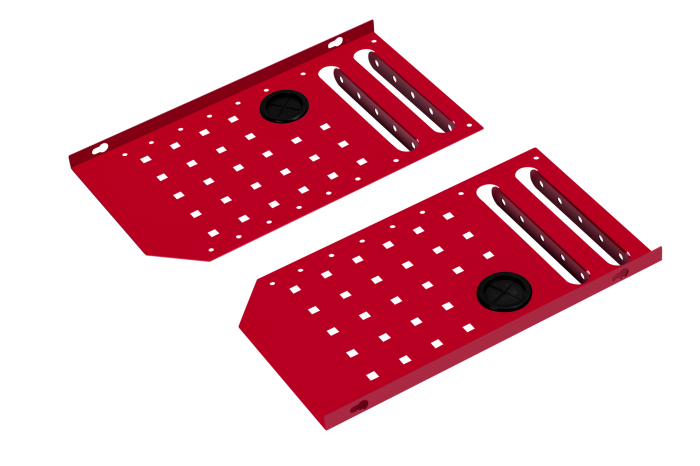 Organizator de scule suspendat, 3 niveluri de perete (KD3230) [7]