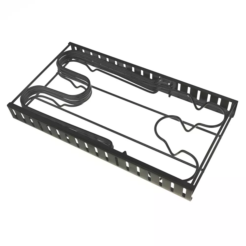 Organizator pentru capace tigai si oale reglabil negru (KH-1640) [3]