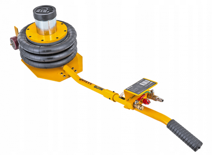 Pachet cric pneumatic 3.5T cu inaltator 15-50cm + pistol impact 1600Nm + chei impact 12-24mm si prelungitor (MP0500N-OR+12204) [11]