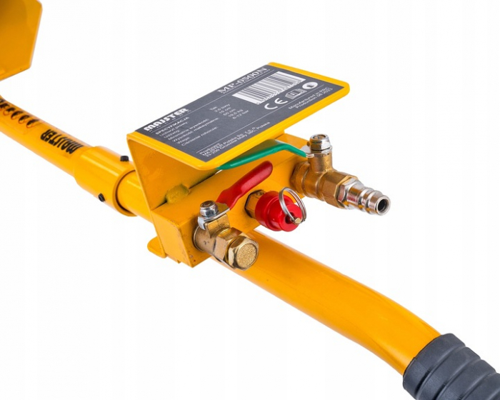 Pachet cric pneumatic 3.5T cu inaltator 15-50cm + pistol impact 1600Nm + chei impact 12-24mm si prelungitor (MP0500N-OR+12204) [7]