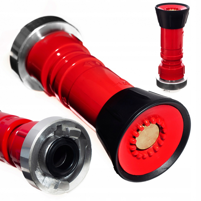 Pachet furtun apa pompieri 20m cu conectori 1 tol si teava refulare 1 tol (TA530+TA528) [9]