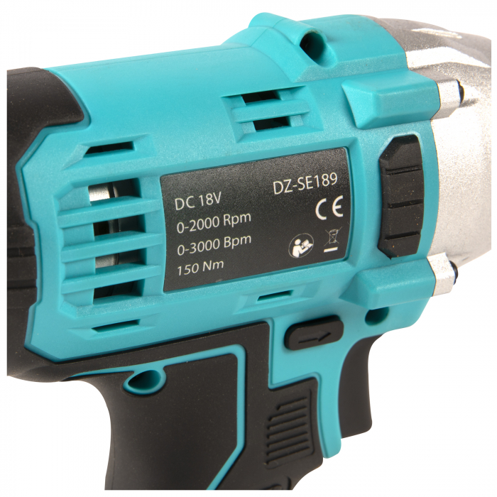 Pachet masina aparat insurubat cu impact 150Nm + drujba fierastrau lant 10tol 2baterii 18V (189+200) [9]