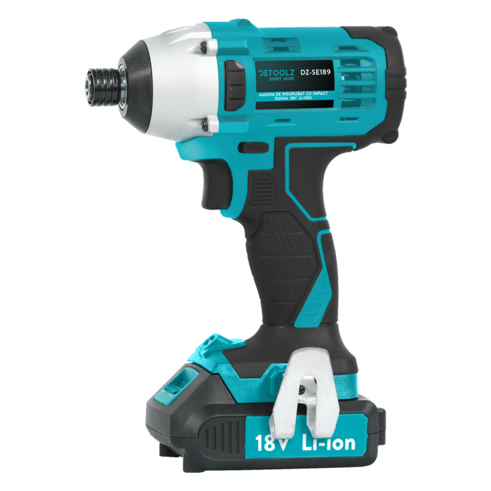 Pachet masina aparat insurubat cu impact 150Nm + fierastrau pendular 60mm cu variator 2baterii 18V (189+192) [2]