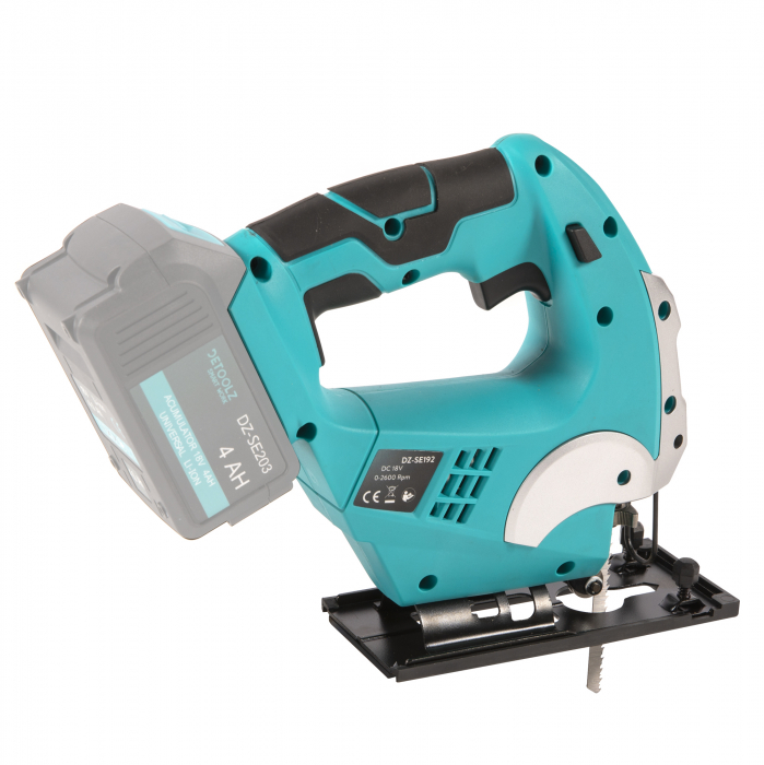 Pachet masina aparat insurubat cu impact 150Nm + fierastrau pendular 60mm cu variator 2baterii 18V (189+192) [5]