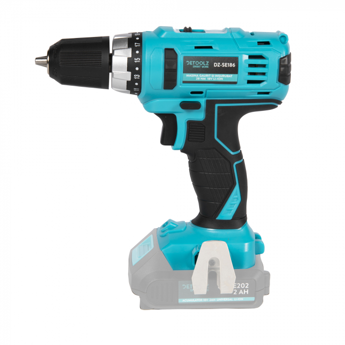 Pachet masina gaurit filetanta + drujba 10tol + flex 2baterii 18V (184+186+200) [9]