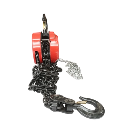 Palan manual cu lant 3m, sarcina maxima 5000kg, carlig cu siguranta 5T DISVE57 (BK99793) [4]
