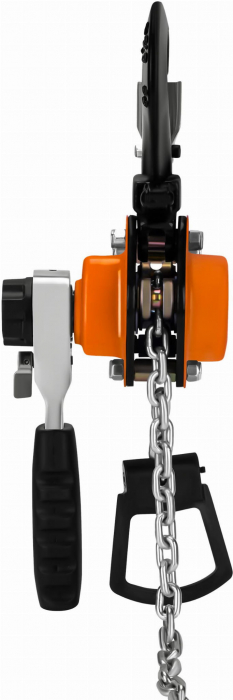 Palan troliu macara scripete manual 500kg cu parghie si lant 4m (KD3504) [7]