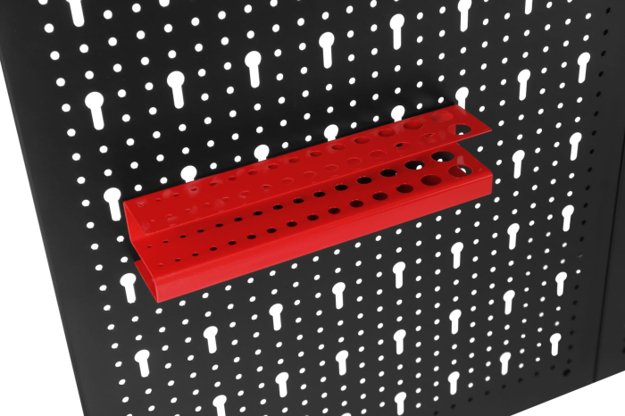 Panou metalic scule 80x60 cm, perforat, montare perete, cu suporturi si carlige (KD11896) [10]